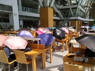 世界上最奇葩图书馆，馆内要撑伞才能看书！就在深圳